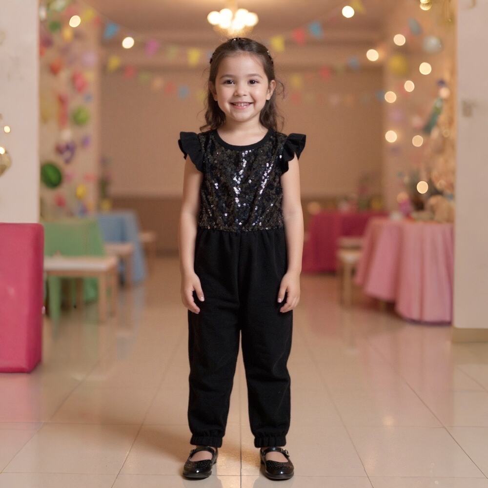 H&M Girl Sequined Jumpsuit